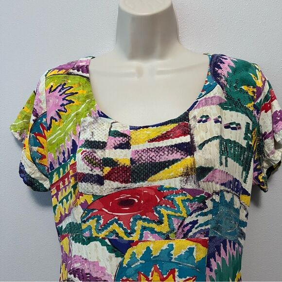 Jams World Multi-Color Midi Dress Size M - Picture 2 of 5